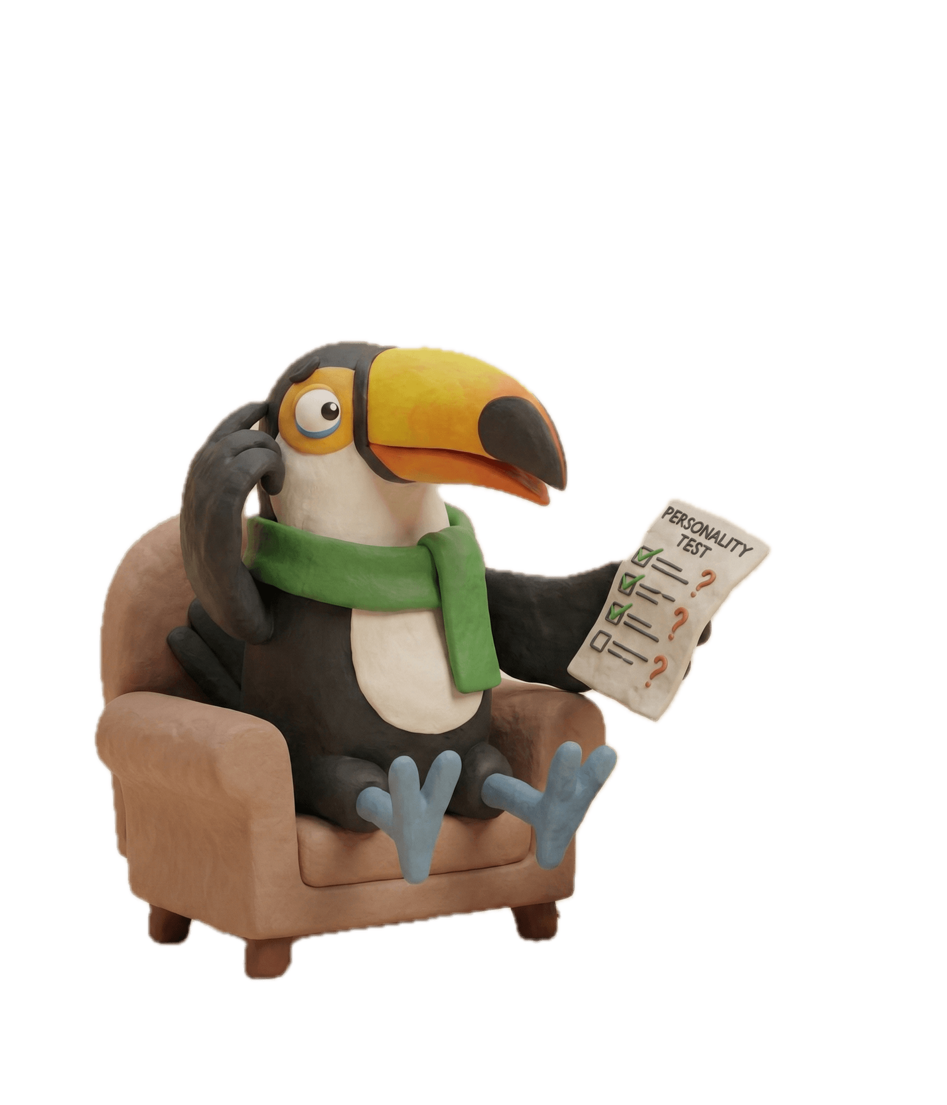 ENFJ toucan illustration