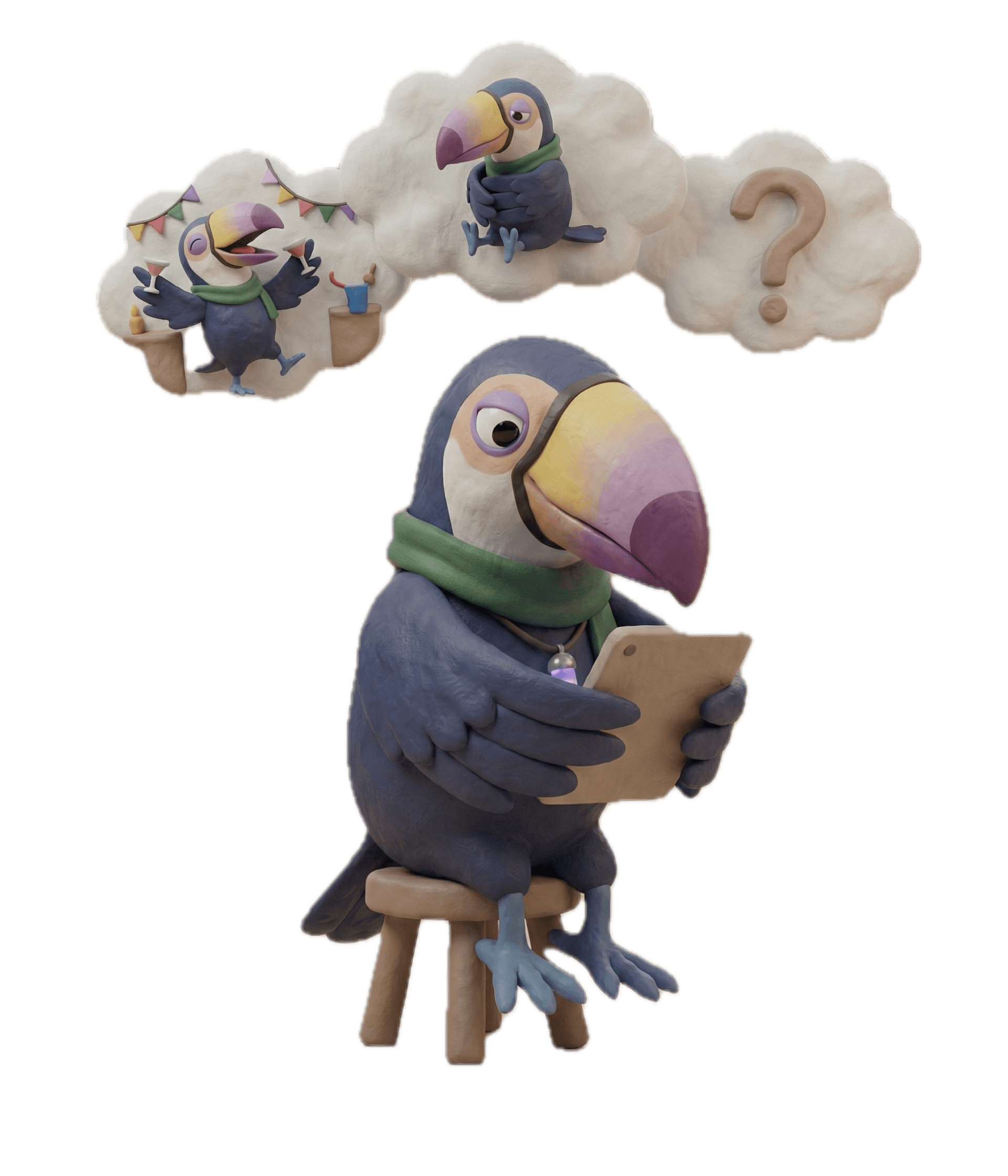 INFJ toucan illustration