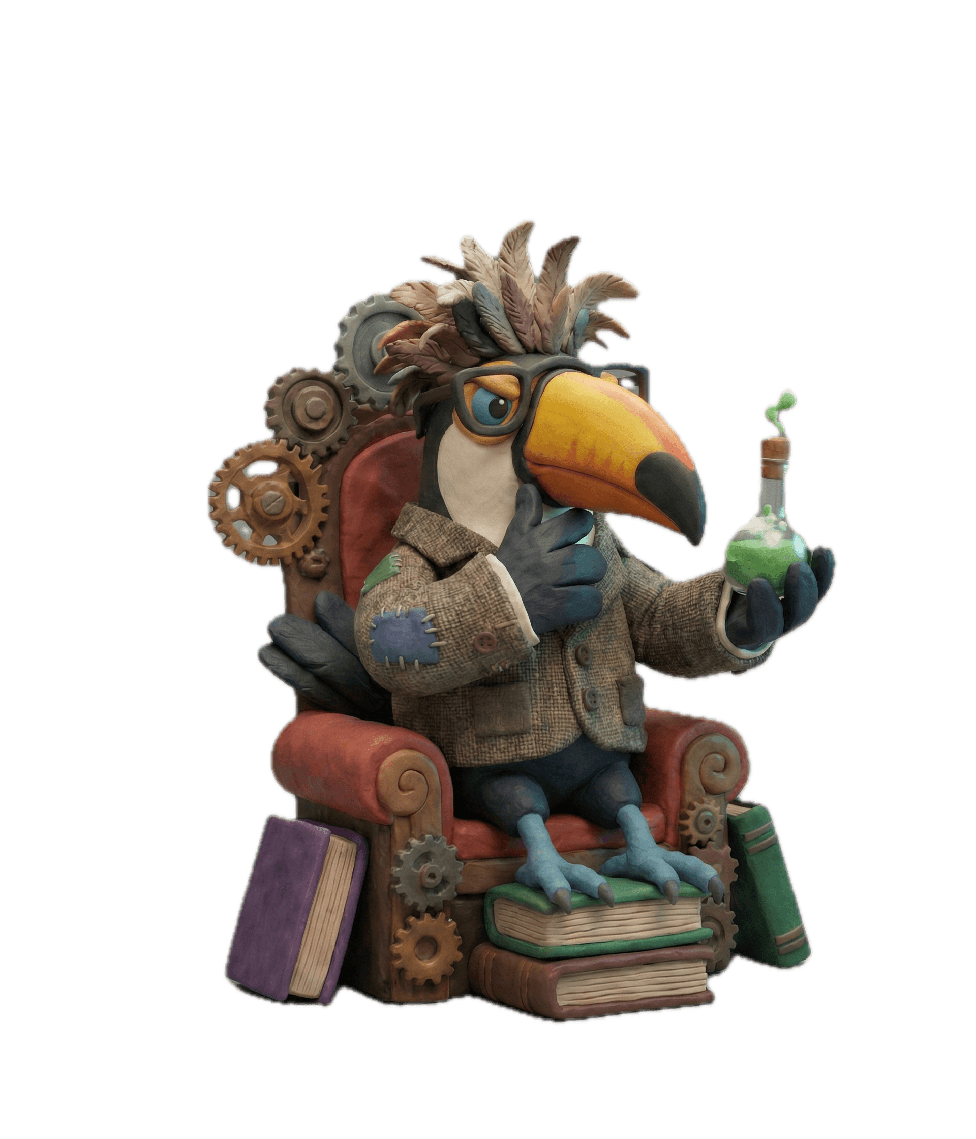 INTP toucan illustration